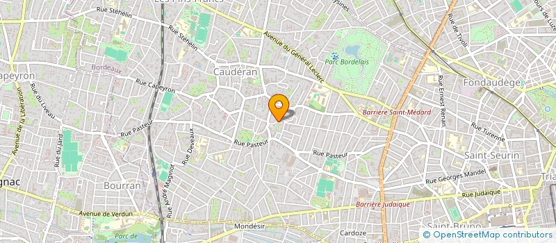 localisation de l'entreprise PRL & CONSORTS  BORDEAUX