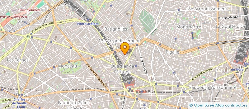 localisation de l'entreprise PRL ELEC à PARIS