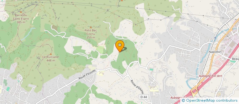 localisation de l'entreprise PRL LE CERDAN à AUBAGNE