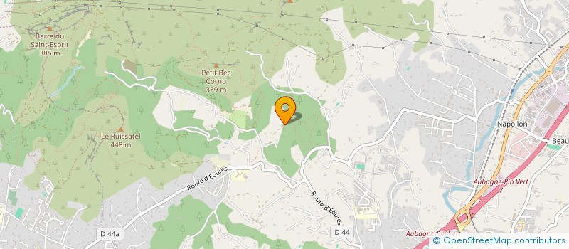 localisation de l'entreprise PRL LES ESPARNETTES à AUBAGNE