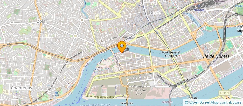 localisation de l'entreprise PRLB  NANTES