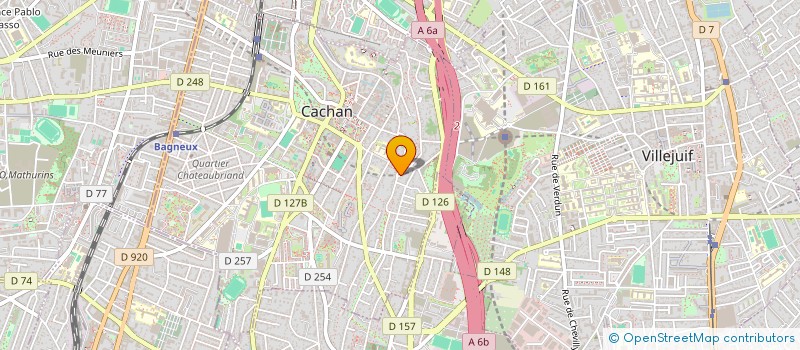 localisation de l'entreprise PRM 430 I.S. à CACHAN