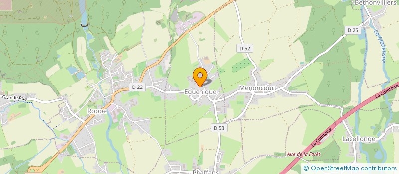 localisation de l'entreprise PRM à EGUENIGUE