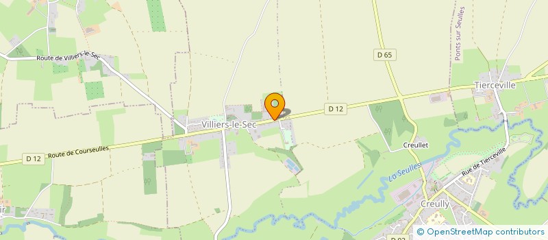 localisation de l'entreprise PRM AMENAGEMENT  THUE ET MUE