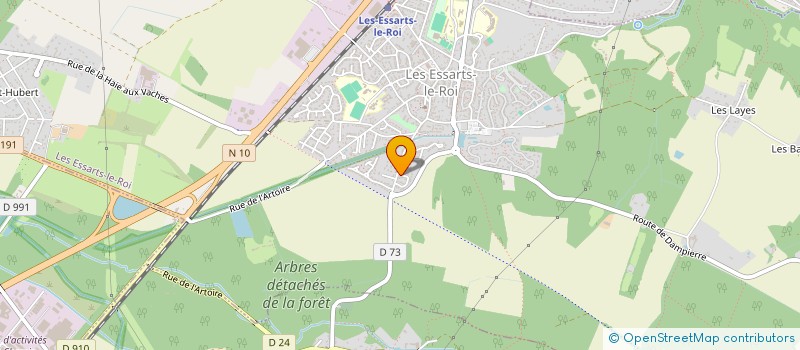 localisation de l'entreprise PRM CONSULTS à SAINT-REMY-L'HONORE