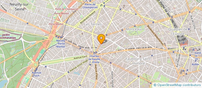 localisation de l'entreprise PRM - PROTECTION RAPPROCHEE MOTORISEE  PARIS