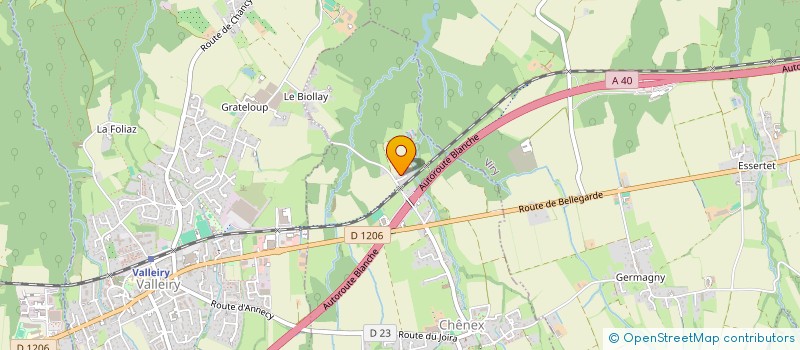 localisation de l'entreprise PRN IMMOBILIER  CHENEX