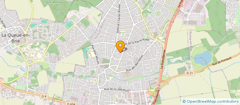 localisation de l'entreprise PRN RENOVATION à PONTAULT-COMBAULT
