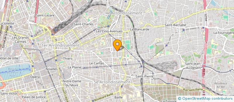 localisation de l'entreprise PRO à MARSEILLE