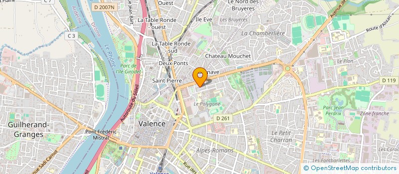 localisation de l'entreprise PRO 2 NETTOYAGE  VALENCE