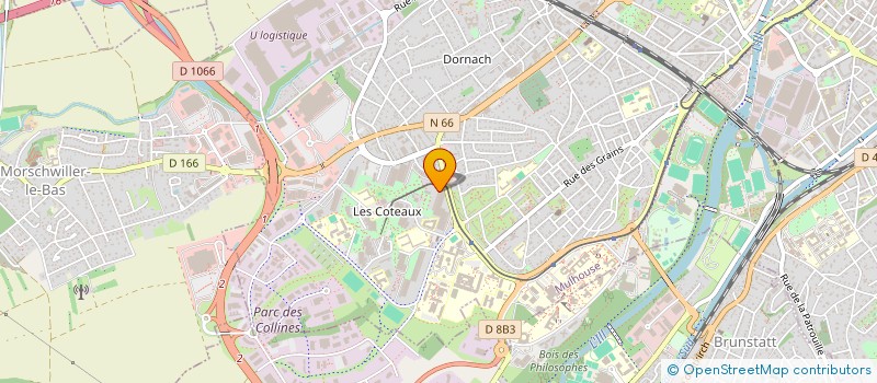 localisation de l'entreprise PRO 2A BTP  MULHOUSE