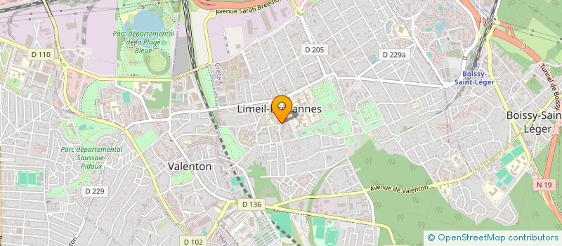 localisation de l'entreprise PRO 3 à MELUN