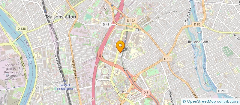 localisation de l'entreprise PRO 3 DEVIS  CRETEIL