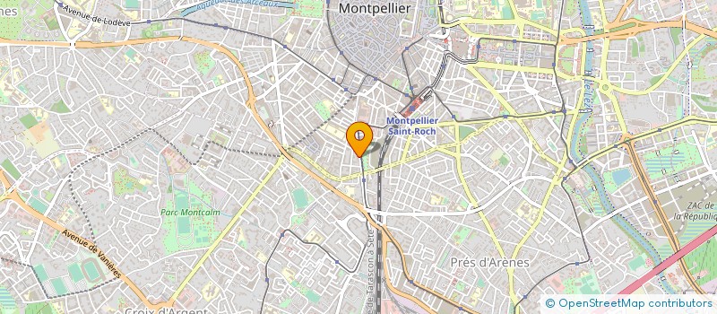 localisation de l'entreprise PRO 34 à MONTPELLIER