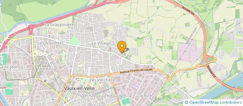 localisation de l'entreprise PRO 69  VAULX-EN-VELIN