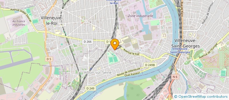 localisation de l'entreprise PRO-7-SERVICE AUTOMOBILE à VILLENEUVE-LE-ROI