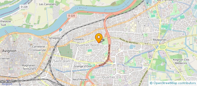 localisation de l'entreprise PRO 84  AVIGNON