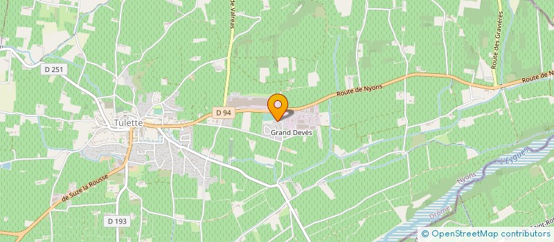 localisation de l'entreprise PRO ACCESS  TULETTE