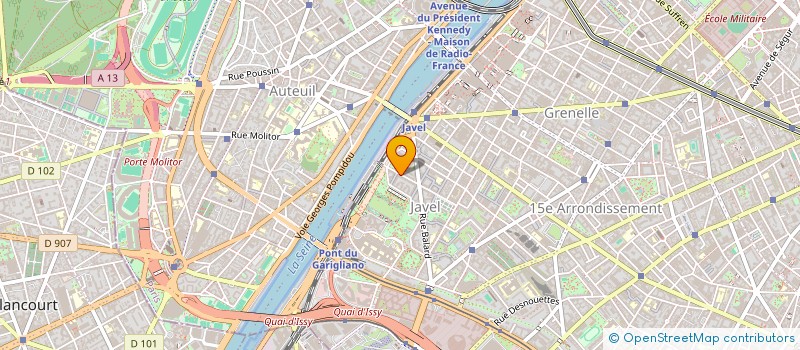 localisation de l'entreprise PRO ACHATS SERVICES  PARIS