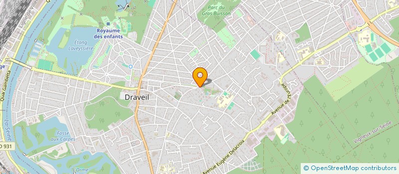 localisation de l'entreprise PRO ACTIO à DRAVEIL