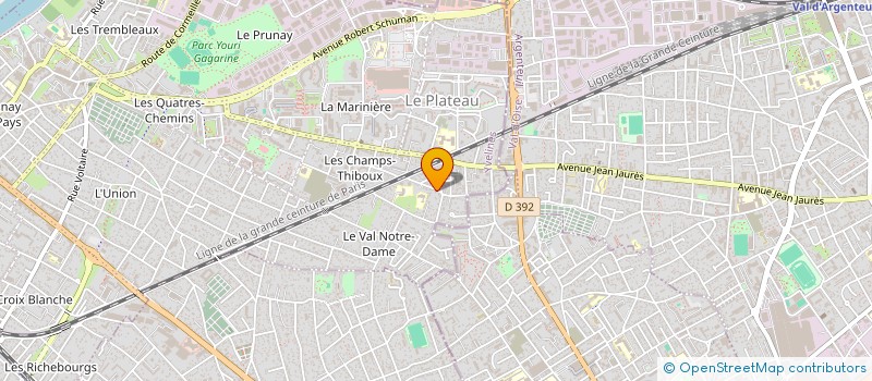 localisation de l'entreprise PRO-ACTION MANAGEMENT à SARTROUVILLE