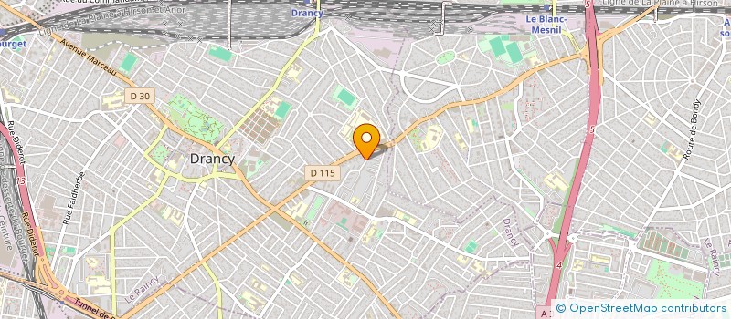 localisation de l'entreprise PRO ACTIVE à DRANCY