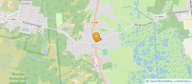 localisation de l'entreprise PRO AEB  MERLIMONT