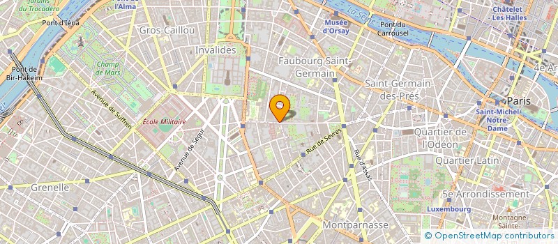 localisation de l'entreprise PRO AEDIFICARE à PARIS