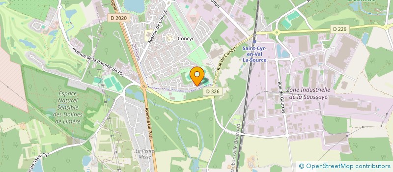 localisation de l'entreprise PRO AGENCEMENTS à ORLEANS