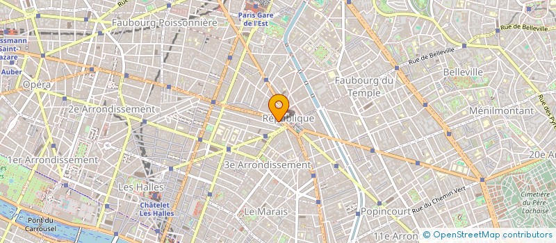 localisation de l'entreprise PRO-AGIR  PARIS