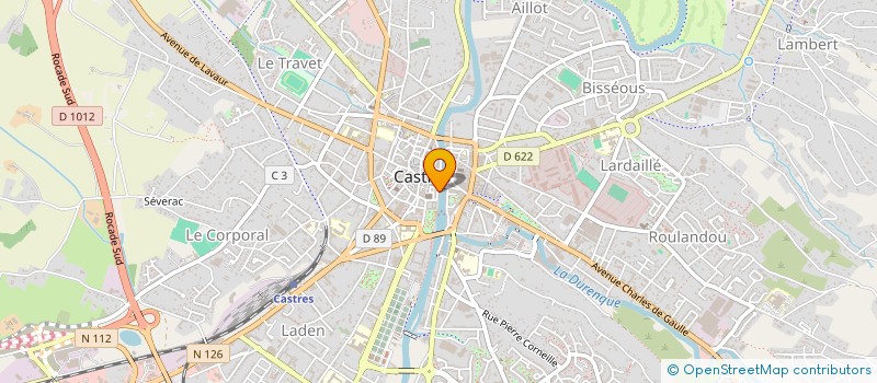 localisation de l'entreprise PRO ALARME SURVEILLANCE  CASTRES
