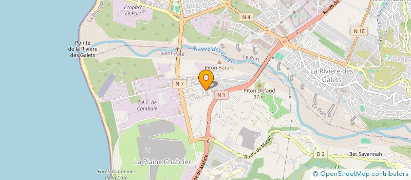 localisation de l'entreprise PRO ALU à SAINT-PAUL