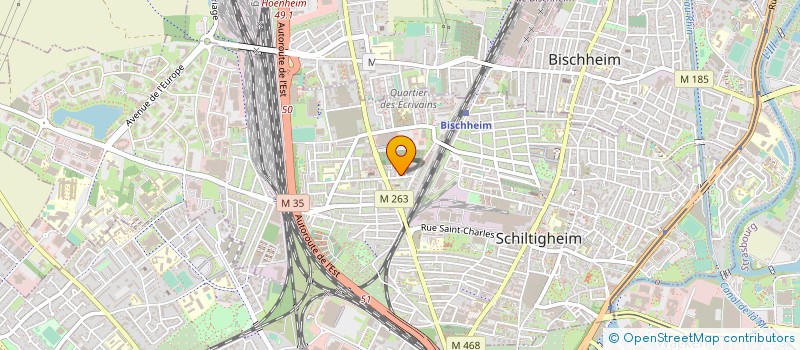 localisation de l'entreprise PRO AMC  SCHILTIGHEIM