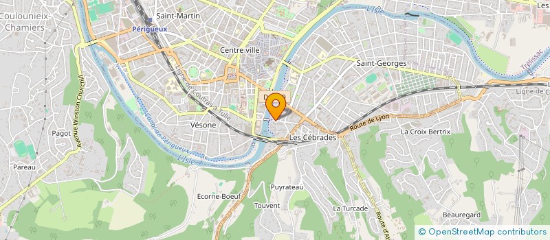 localisation de l'entreprise PRO'ANIMATION  PERIGUEUX