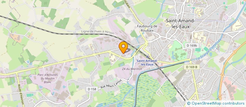 localisation de l'entreprise PRO ARCHERY  SAINT-AMAND-LES-EAUX