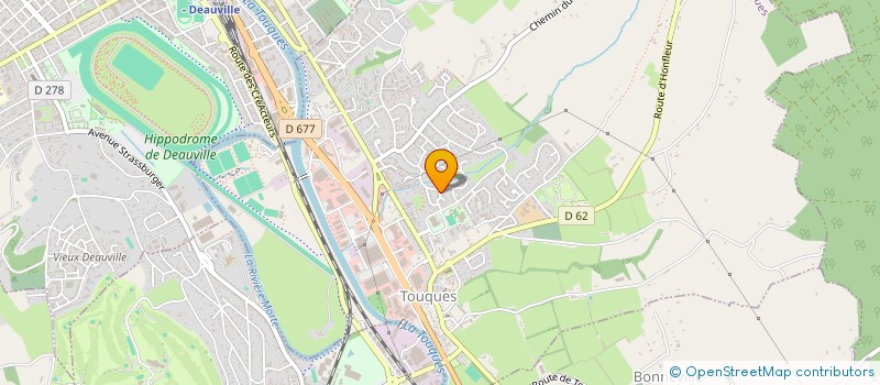 localisation de l'entreprise PRO ART'S à DEAUVILLE