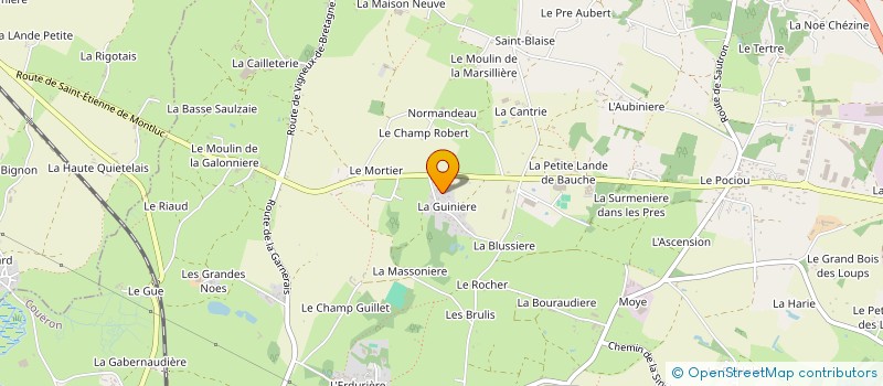 localisation de l'entreprise PRO ATLANTIQUE à COUERON
