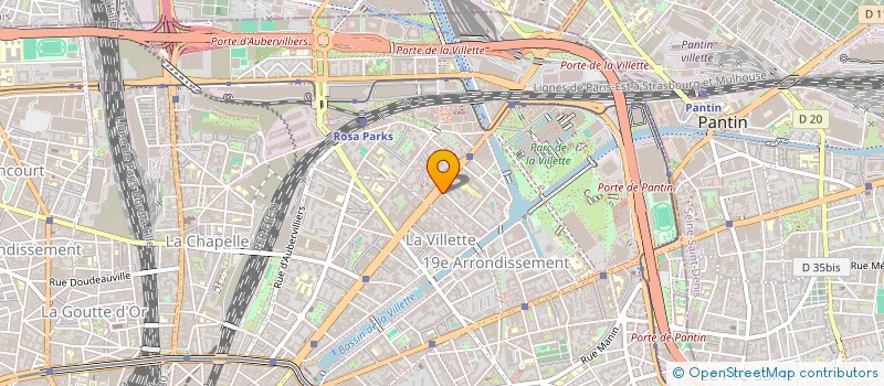 localisation de l'entreprise PRO AUDITION  PARIS