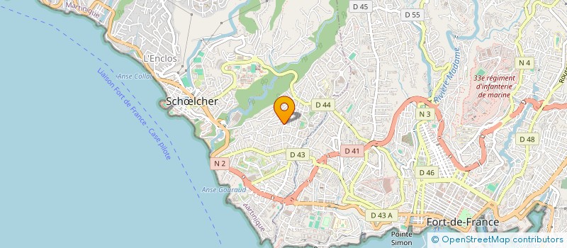localisation de l'entreprise PRO AUTO à SCHŒLCHER
