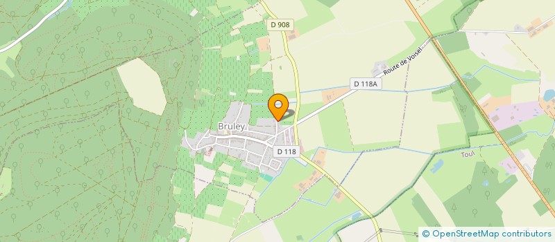 localisation de l'entreprise PRO-AVENIR-2025  BRULEY