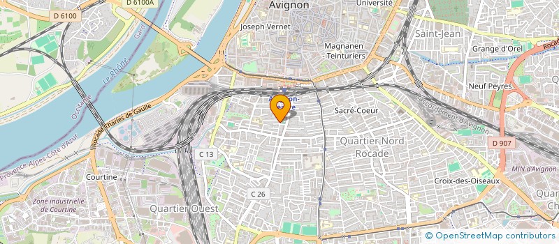 localisation de l'entreprise PRO AXIOME  AVIGNON