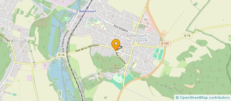 localisation de l'entreprise PRO B  BALLANCOURT-SUR-ESSONNE