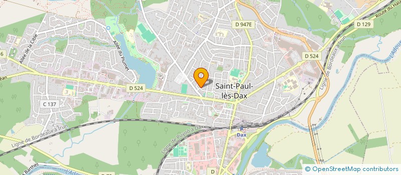localisation de l'entreprise PRO BANEL à SAINT-PAUL-LES-DAX