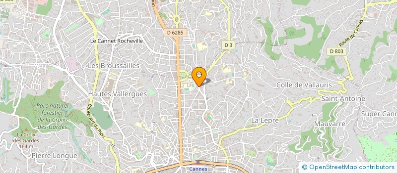 localisation de l'entreprise PRO BAT  CANNES