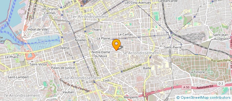 localisation de l'entreprise PRO BAT à MARSEILLE