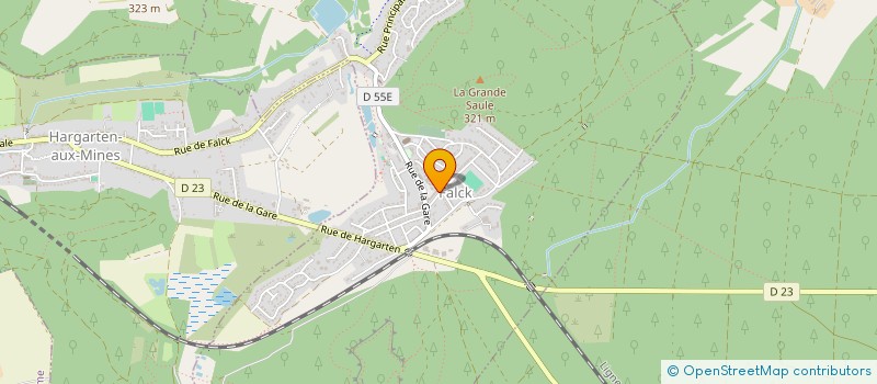 localisation de l'entreprise PRO.BAT  MERTEN