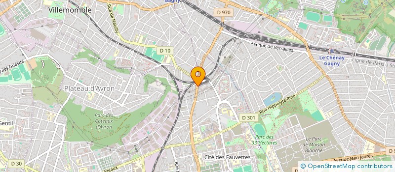 localisation de l'entreprise PRO BAT à NEUILLY-SUR-MARNE