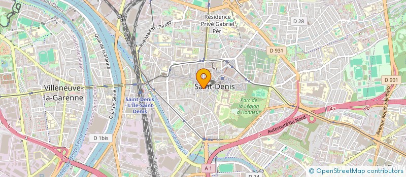 localisation de l'entreprise PRO BAT à SAINT-DENIS