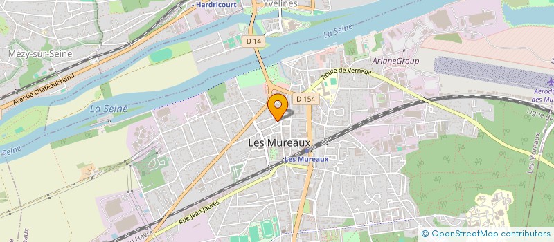 localisation de l'entreprise PRO BAT 78 à LES MUREAUX