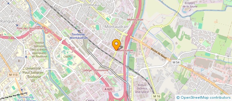 localisation de l'entreprise PRO-BAT à TOULOUSE